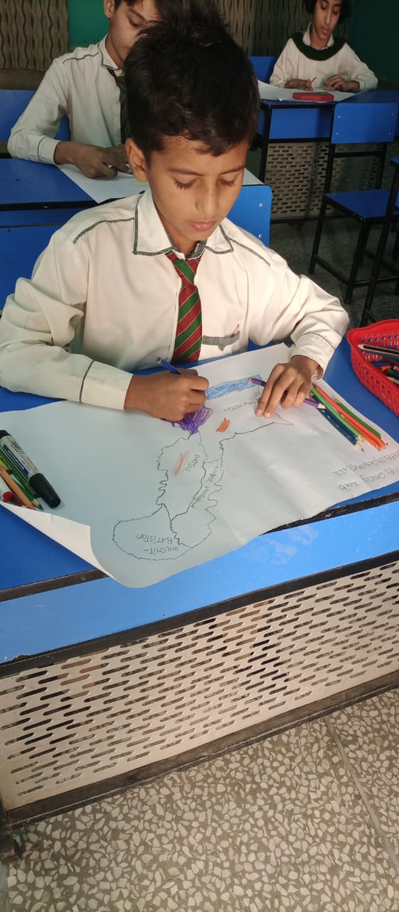 Poster Activity for Social Studies Week at Forces School DG Khan Campus